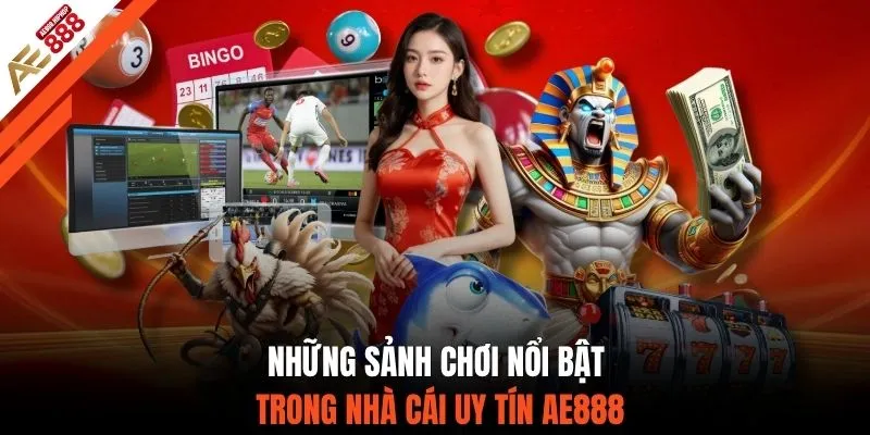 Những sảnh chơi nổi bật trong nhà cái uy tín AE888